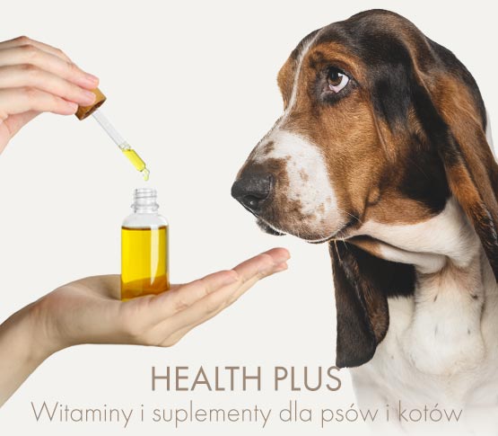 Witaminy i suplementy dla psów i kotów (HEALTH PLUS)