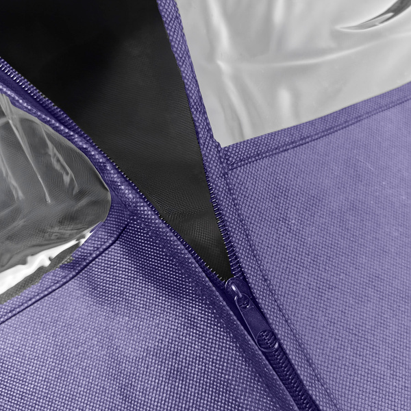 Granatowy Pokrowiec Ochronny na Odzież Baggi Long 150x60x15 cm - SEVERNO Home