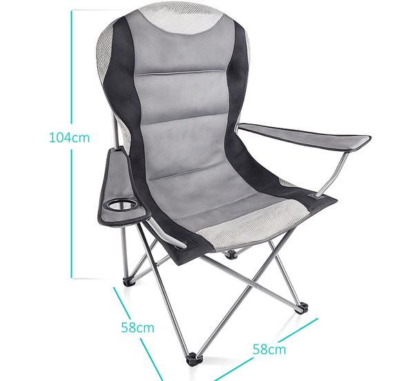 Krzesło wędkarskie, turystyczne, kempingowe, plażowe, składane DELTA