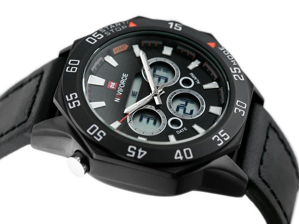 Zegarek Męski Naviforce Lancer Dual Time (zn008a)