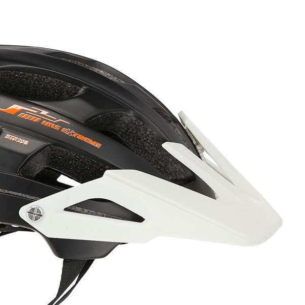 MTW208 Czarno-Biały Rozm. L (55-61cm) Kask Nils Extreme