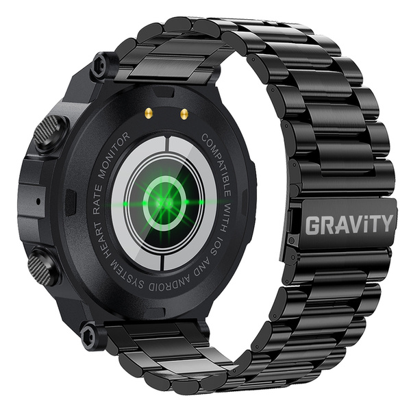 Smartwatch Męski Gravity GT7-2 - Wykonywanie Połączeń (sg016b)