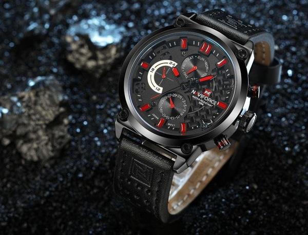 Zegarek Męski Naviforce Huster (zn027c) - Pasek