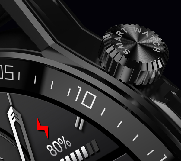 Smartwatch Męski Rubicon RNCE88 - Wykonywanie Połączeń, Własne Tarcze (sr033c)