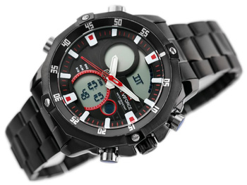 Zegarek Męski Naviforce Cirrus (zn010d)- Black