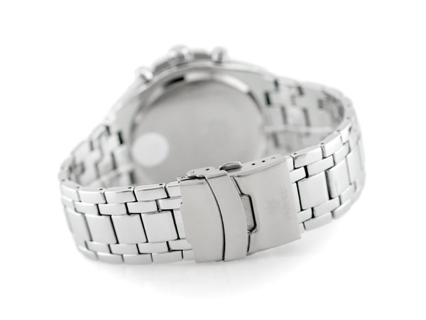 Zegarek Męski Perfect - Milton - Silver/Red (zp112g)
