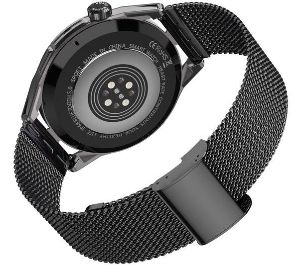 Smartwatch Męski Rubicon RNCE88 - Wykonywanie Połączeń, Własne Tarcze (sr033c)