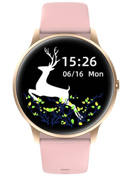 Smartwatch Damski G. Rossi SW015-2 pink (sg010b)