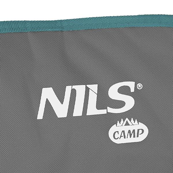 NC3079 Szaro-Zielone Krzesło Turystyczne Nils Camp