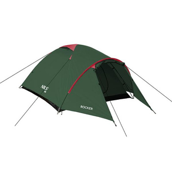 NC6013 Zielono-Czerwony Namiot Kempingowy Rocker Nils Camp
