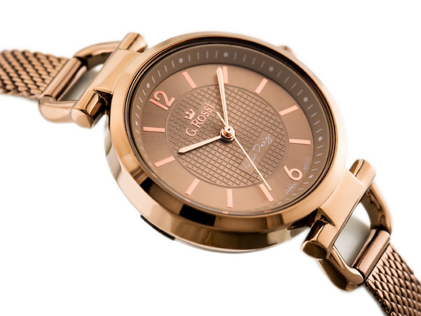 Zegarek G. Rossi - Lesti - 3652B (zg772g) - Copper + Box
