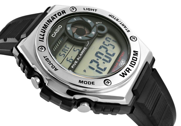 Zegarek Casio MWD-100H-1AVEF 10 BAR Do pływania Unisex