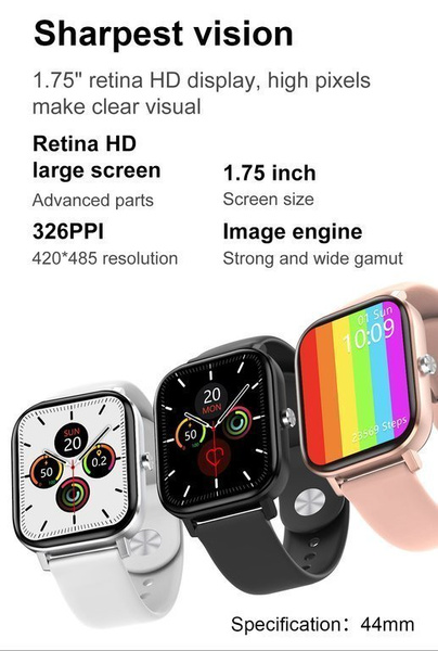 Smartwatch Unisex Pacific 20-9 - EKG, Wykonywanie Połączeń (sy017h)
