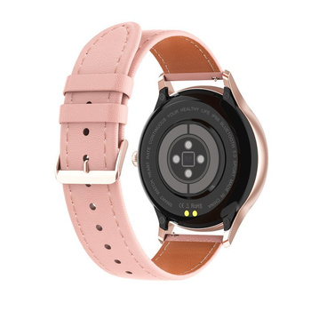 Smartwatch Damski Pacific 18-6 - Dwa Paski: Różowy / Biały (sy015f)