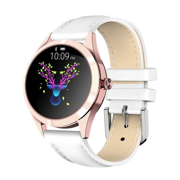 Smartwatch Damski G. Rossi SW017-5 r.gold/white (sg011e)