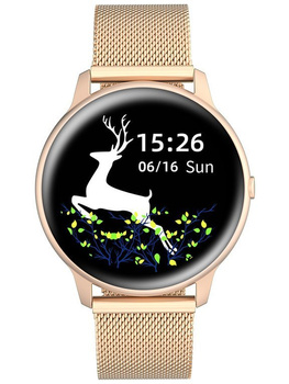 Smartwatch Damski G. Rossi SW015-4 rosegold (sg010d)