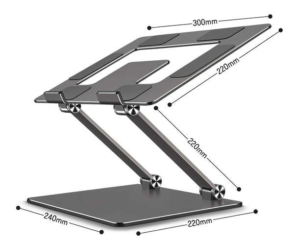 Podstawka  pod Laptopa Regulowana, Aluminiowa, Ergonomiczna, X-PRO