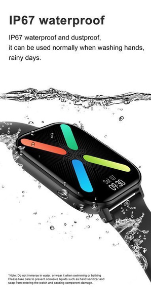 Smartwatch Unisex Pacific 20-9 - EKG, Wykonywanie Połączeń (sy017h)
