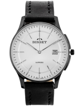Zegarek Męski Bisset BSCF27 (zb093g) - Szafirowe Szkło