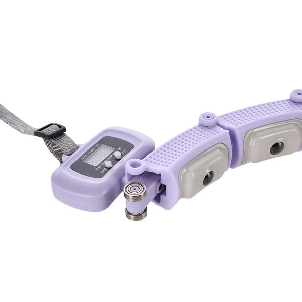 HHM14 Hula Hop Violet Z Magnesami I Obciążnikiem + Licznik HMS