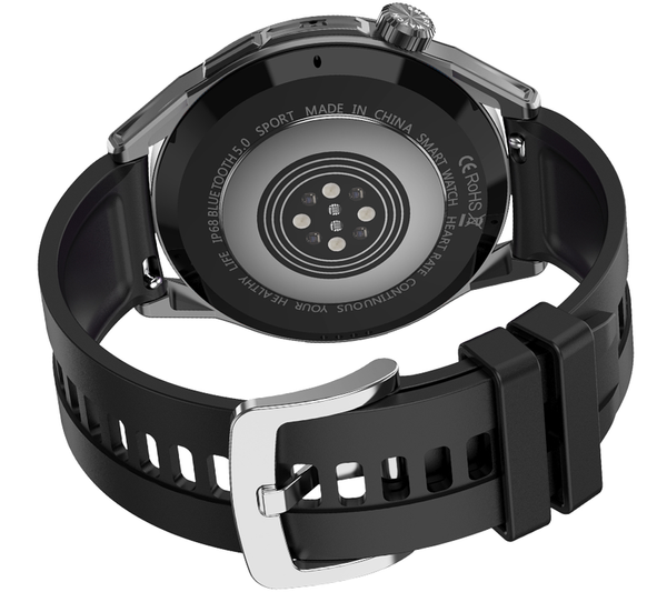 Smartwatch Męski Rubicon RNCE88 - Wykonywanie Połączeń, Własne Tarcze (sr033c)