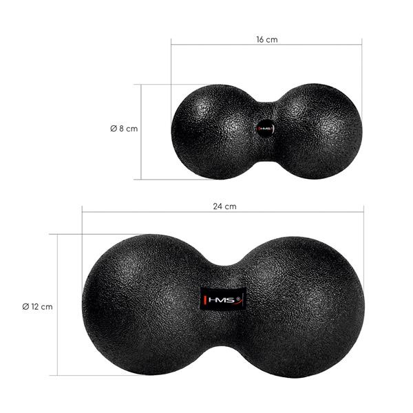 BLM02 12*24CM Podwójna Piłka Do Masażu/ Duo Ball HMS