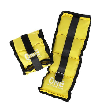 WW01 Yellow Obciążniki 2 x 0.7 KG One Fitness