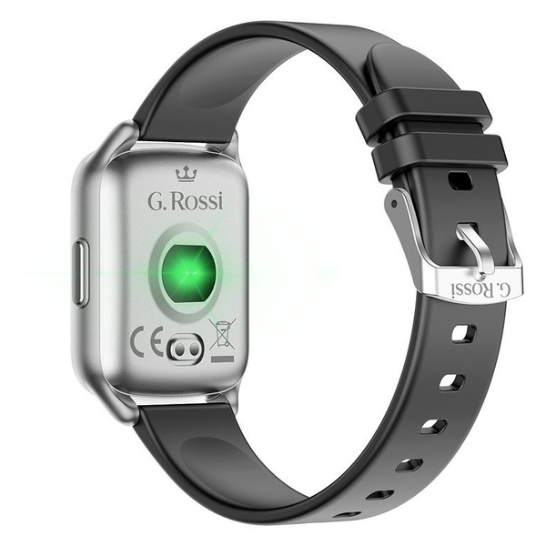 Smartwatch Unisex G. Rossi SW009-5 silver/black (sg004f)