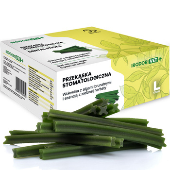 Przekąska stomatologiczna dla psów Irodori Vet Dental Sticks L (od 25kg) 28szt.