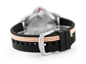 Zegarek Męski Naviforce - NF9098 (zn045a) - Beige/Black