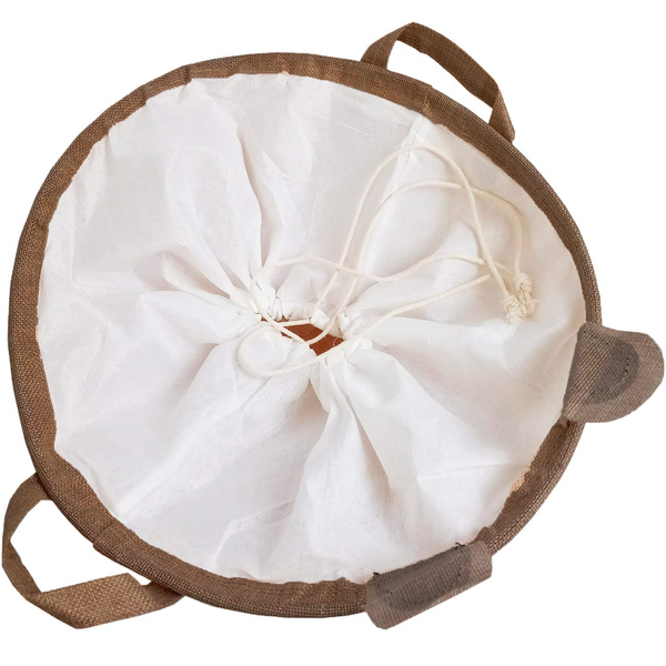 Pojemnik, kosz, worek na pranie i zabawki ze ściągaczem 43L Peter