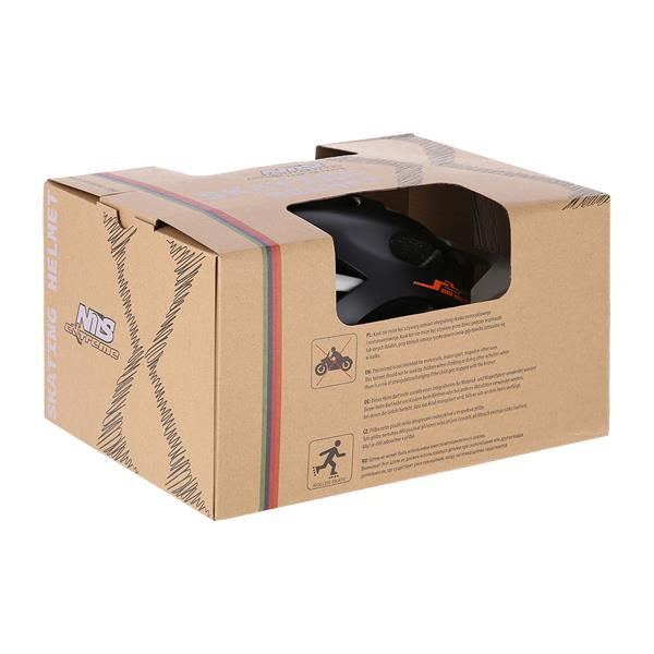 MTW208 Czarno-Biały Rozm. L (55-61cm) Kask Nils Extreme