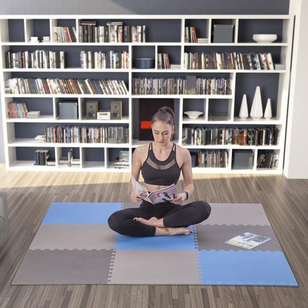 MP10 Mata Puzzle Multipack Blue-Grey 9 Elementów 10MM One Fitness