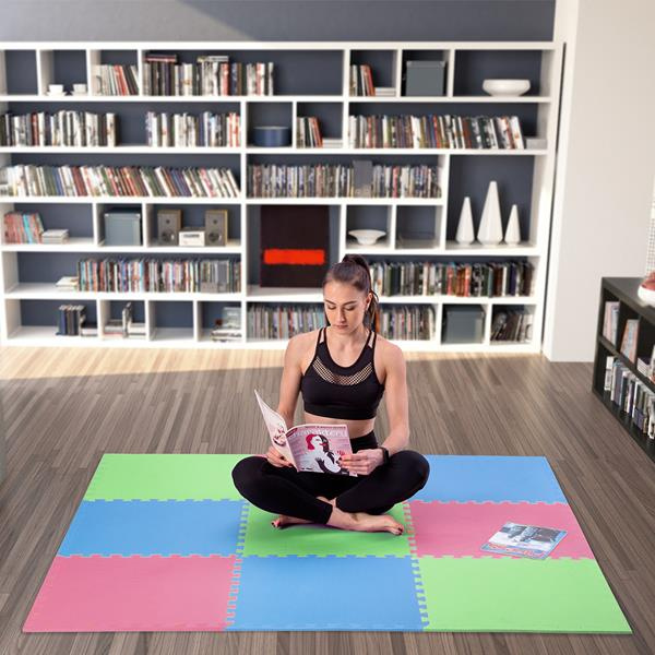 MP10 Mata Puzzle Multipack Green-Blue-Red 9 Elementów 10MM One Fitness