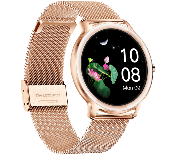 Smartwatch Damski Rubicon RNBE66 - Własne Tarcze (sr014b)
