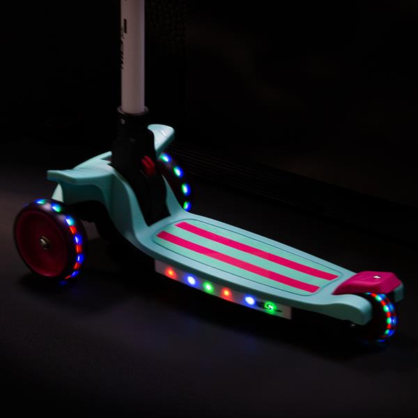 HLB10 Led Mint Hulajnoga Dziecięca Nils Fun