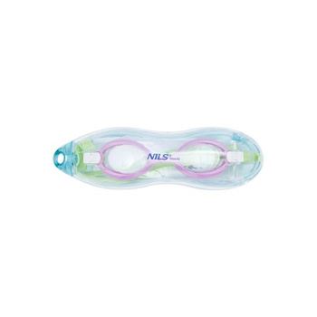 NQG700AF Zielony/ Fioletowy Junior Okularki Nils Aqua