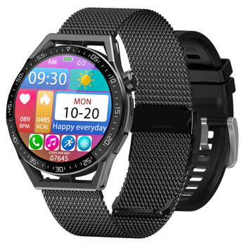 Smartwatch Męski Rubicon RNCE88 - Wykonywanie Połączeń, Własne Tarcze (sr033c)