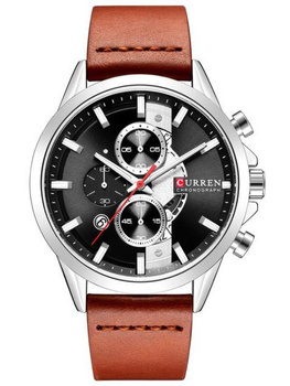Zegarek Męski Curren 8325 (zc024b) - Chronograf