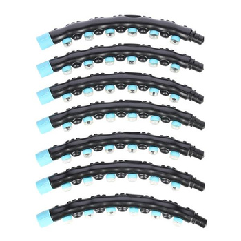 HHP006 Black-Blue Hula Hop Masujący Z Magnesami 98CM HMS