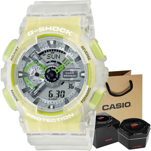 Zegarek Męski CASIO G-SHOCK GA-110LS-7AER 20 Bar Do nurkowania