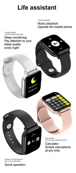 Smartwatch Unisex Pacific 20-9 - EKG, Wykonywanie Połączeń (sy017h)