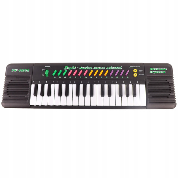 Organy organki keyboard mikrofon 32 klawisze 6832