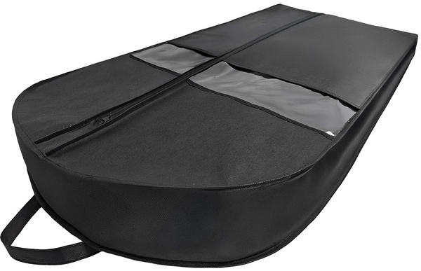 Pokrowiec na ubrania, odzież Baggi Long150x60x15 cm 1 szt. czarny