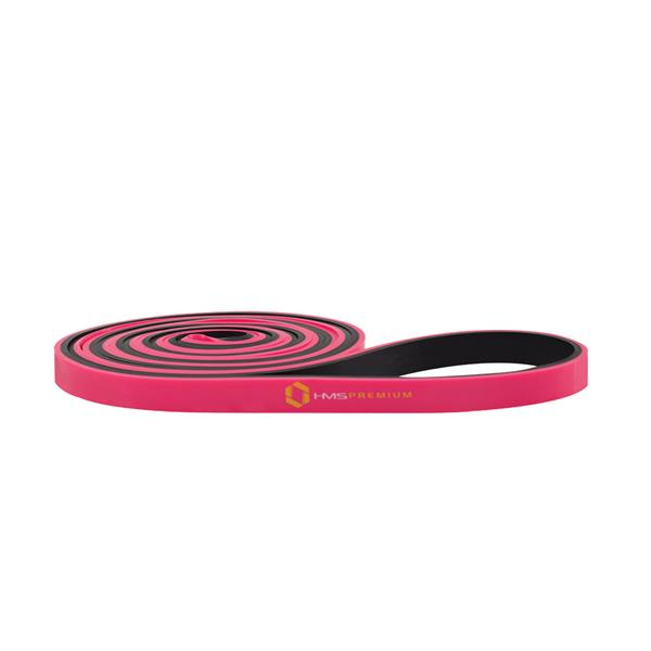 GU06 Różowo-Czarna 13 x 5 x 2250 MM Guma Do Ćwiczeń HMS