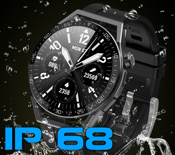 Smartwatch Męski Rubicon RNCE88 - Wykonywanie Połączeń, Własne Tarcze (sr033c)