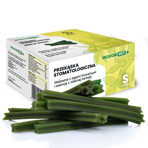 Przekąska stomatologiczna dla psów Irodori Vet Dental Sticks S (do 10kg) 28szt.