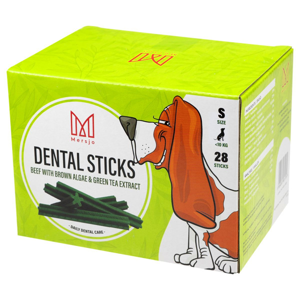 Przekąska stomatologiczna dla psów Dental Sticks S (do 10kg) 28 szt.