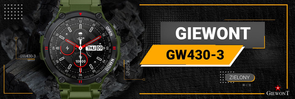 Smartwatch Giewont GW430-3 Zielony