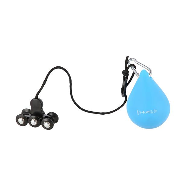 HHW01 Blue Hula Hop Z Wypustkami I Obciążnikiem HMS